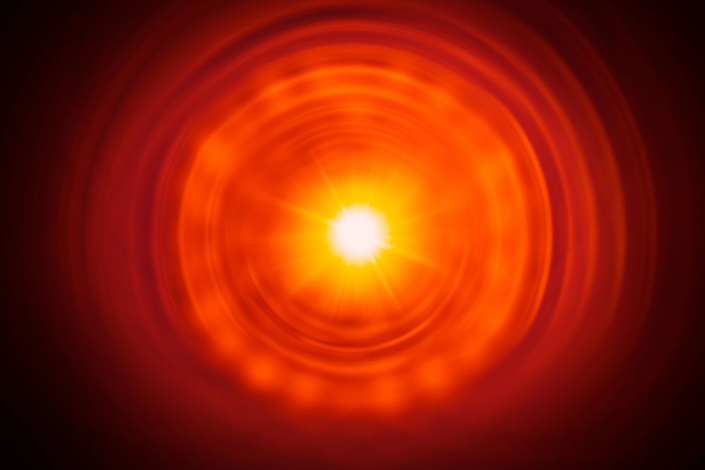 infrared radiations of sun